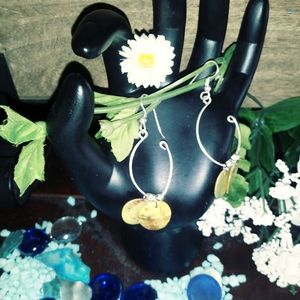 NWT-Sterling silver earrings🐚